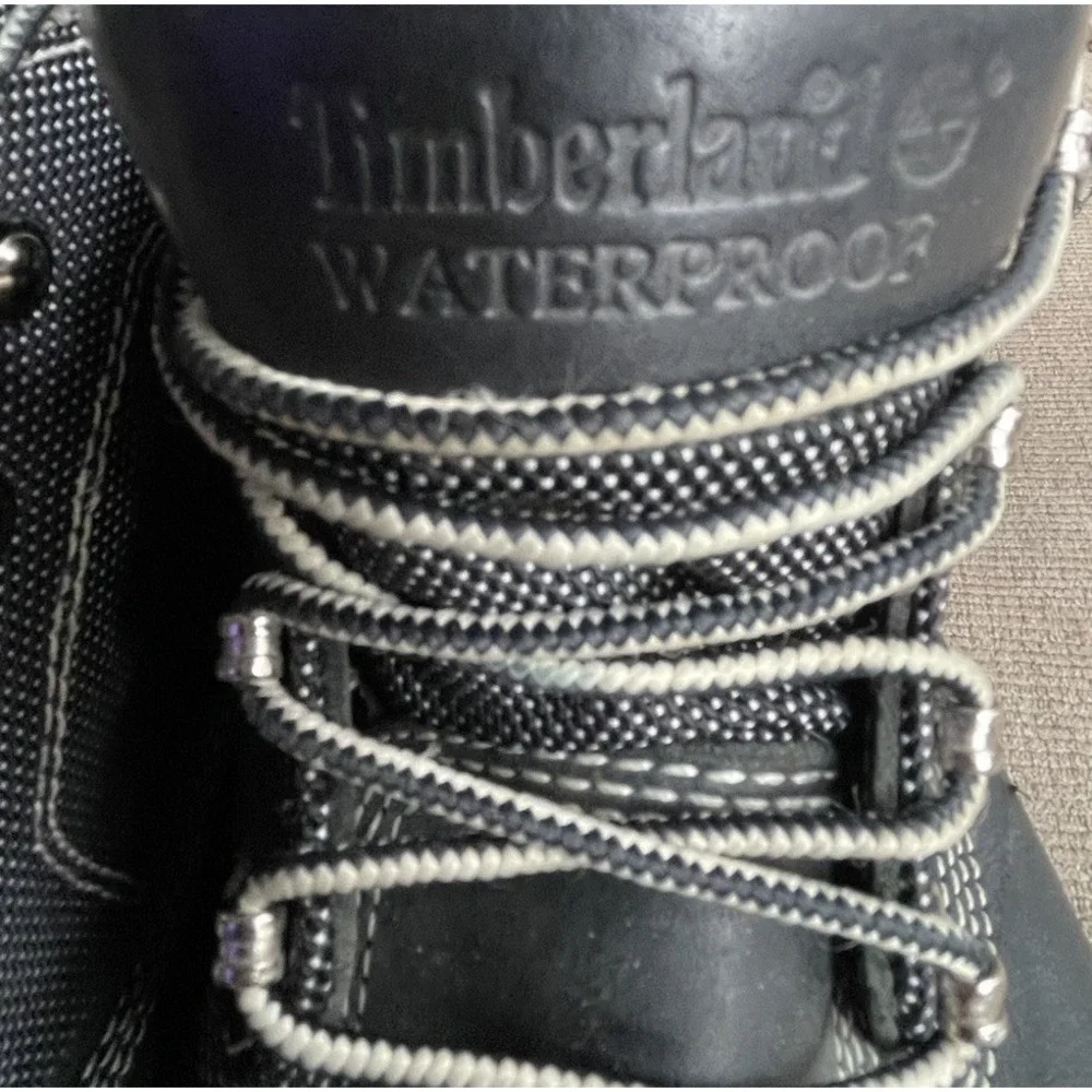 Timberland Campsite Chukka Waterproof Boots Black Gray 13049 Mens 14M
